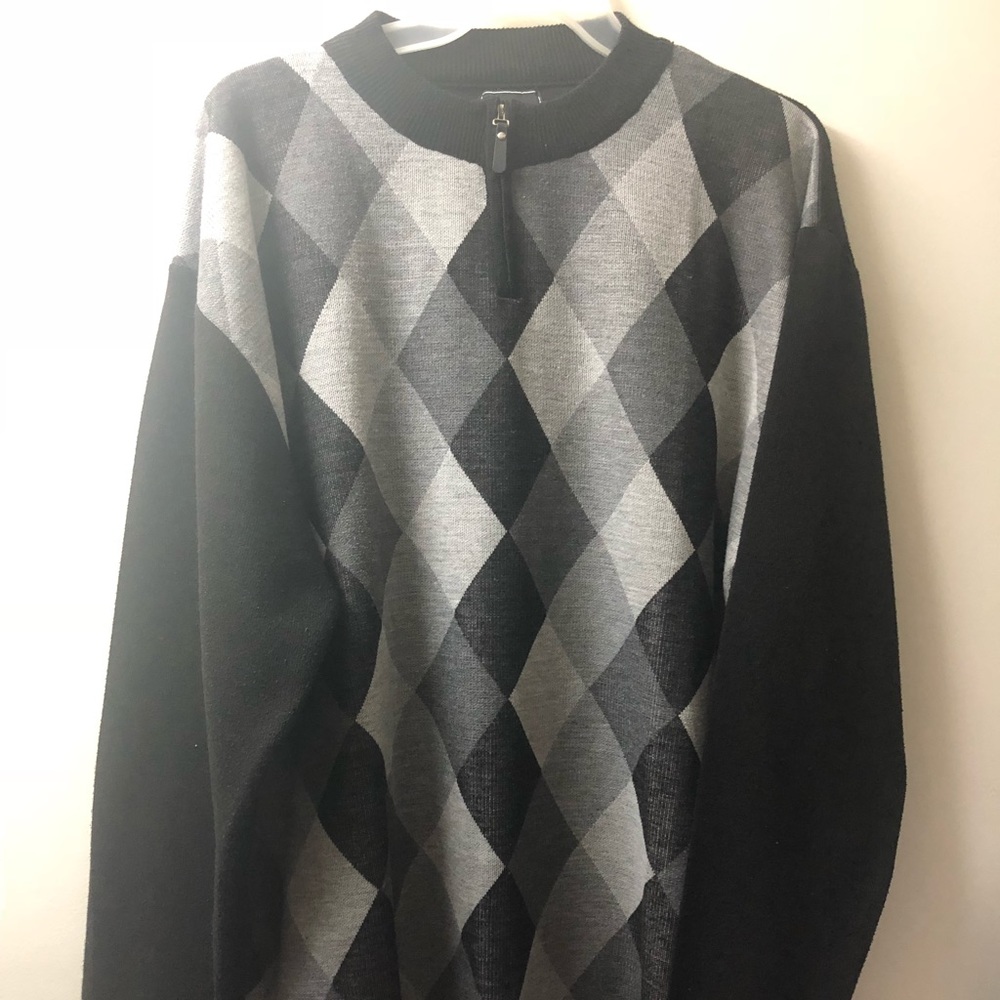 South Pole diamond print cardigan